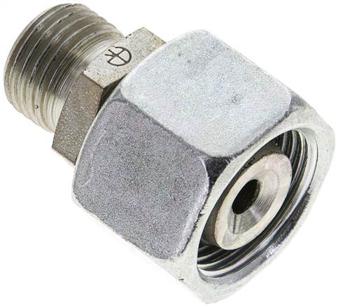 Partbase XRED 14/8 S Reduziereinsatz 14 S-8 S (M16x1,5), ohne Mutter & Schneidring, Stahl verzinkt