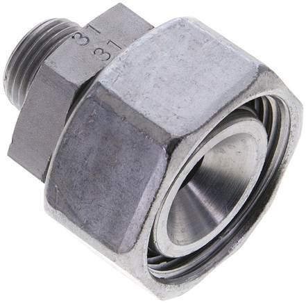 Partbase XRED 28/12 L Reduziereinsatz 28 L-12 L (M18x1,5), ohne Mutter & Schneidring, Stahl verzinkt