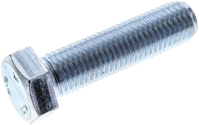 Partbase 933-M20X75 Sechskantschraube DIN 933, M 20x75, Stahl verzinkt 8.8