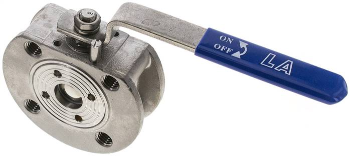 Partbase KHFLK 20/40 ES E Kompakt-Flanschkugelhahn, Edelstahl, DN20-PN40 (DIN/EN)