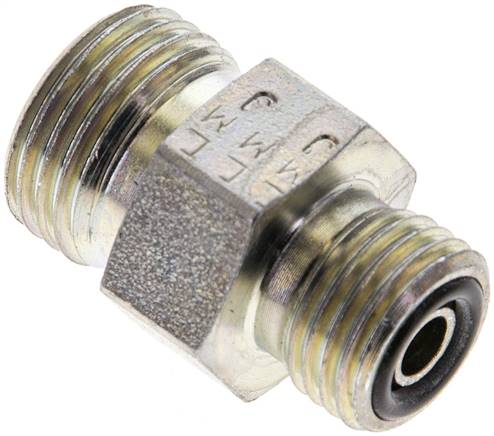 Partbase G 06-04 ORFS ORFS-Verschraubung UN 11/16"-16(AG)-UNF 9/16"-18(AG)