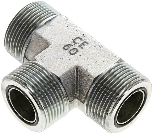 Partbase T 16 ORFS ORFS-T-Verschraubung UN 1-7/16"-12(AG)