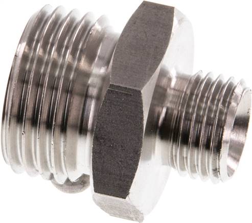 Partbase DN 1214 ES Doppelnippel G 1/2"-G 1/4", 1.4571