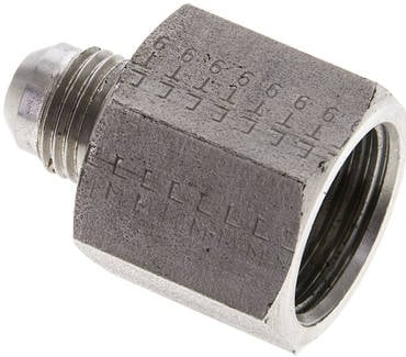 Partbase RN 9/16-7/8 ES Reduziernippel UNF 9/16"-18(JIC-AG)-UNF 7/8"-14(JIC-IG)