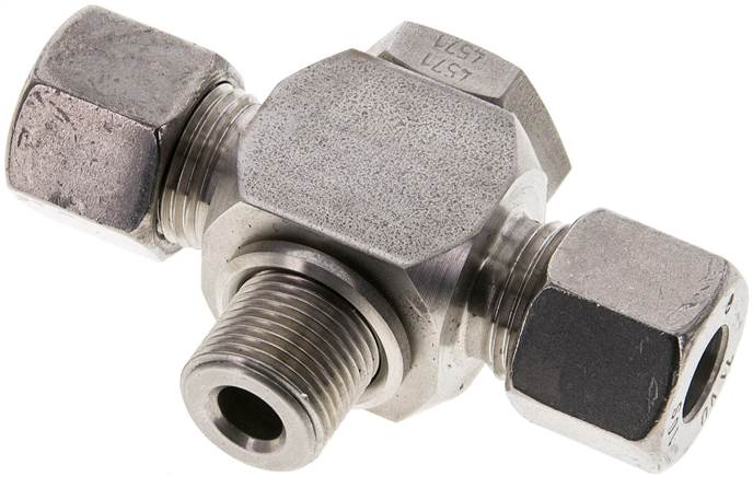 Partbase TH 10 SR ES T-Schwenkverschraubung G 3/8"-10 S (M18x1,5), 1.4571