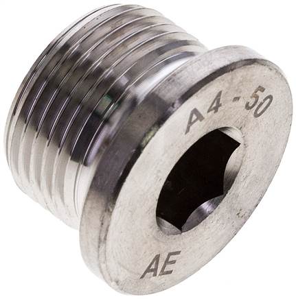 Partbase VS 34 ES Verschlussstopfen Innenskt. G 3/4", V4A