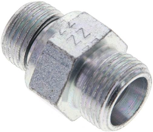 Partbase XGE 12 SM ED Gerade Schneidringverschr. M 18x1,5-12 S (M20x1,5), ohne Mutter & Schneidring, Stahl verzinkt
