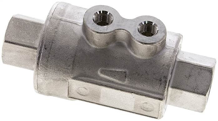 Partbase VIP 12 MS-V VIP-Sperrventil, doppeltwirkend, FKM-Dichtung, G 1/2", Messing