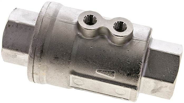 Partbase VIP 10 MS-V VIP-Sperrventil, doppeltwirkend, FKM-Dichtung, G 1", Messing