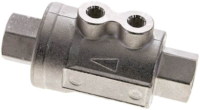 Partbase VIP 12 FO MS-V VIP-Sperrventil, Feder-öffnend, FKM-Dichtung, G 1/2", Messing