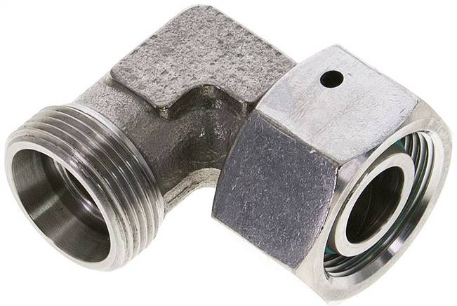 Partbase XEW 18 L ES Einstellb. Winkel-Schneidringverschr. 18 L (M26x1,5), ohne Mutter & Schneidring, 1.4571