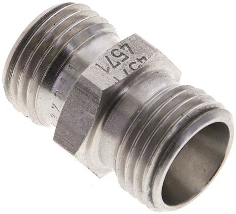 Partbase XG 10 L ES Gerade Schneidringverschraubung 10 L (M16x1,5), ohne Mutter & Schneidring, 1.4571
