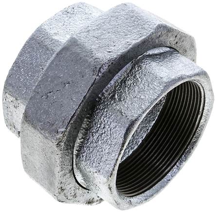 Partbase DNT 212212 I ST Verschraubung kon. dichtend Rp 2-1/2" (IG),Temperguss verzinkt