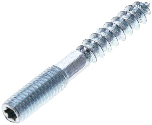 Partbase STS 8X60 Stockschraube M 8x60, Stahl verzinkt (TORX)