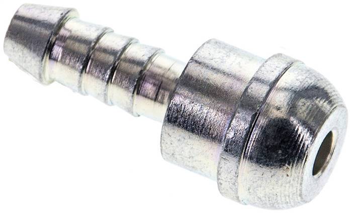 Partbase 810 0804 Schlauchnippel,60°-Dichtkegel,5 - 6mm f. M 16x1,5 -G 3/8"