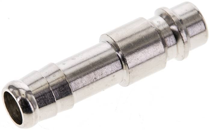 Partbase KSS 10 NW7 MSV Kupplungsstecker (NW7,2) 10mm Schlauch, Messing vernickelt