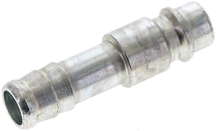 Partbase KSS 10 NW7 ST Kupplungsstecker (NW7,2) 10mm Schlauch, Stahl gehärtet & verzinkt