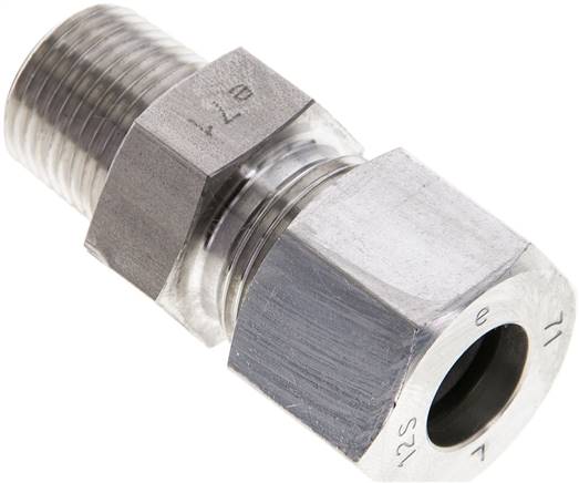Partbase GE 12 SR ES NPT Gerade Schneidringverschr. NPT 3/8"-12 S (M20x1,5), 1.4571
