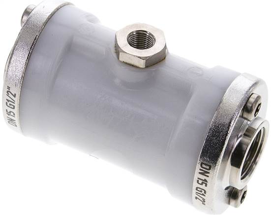 Partbase QVMC 12 Quetschventil, G 1/2", Aluminium