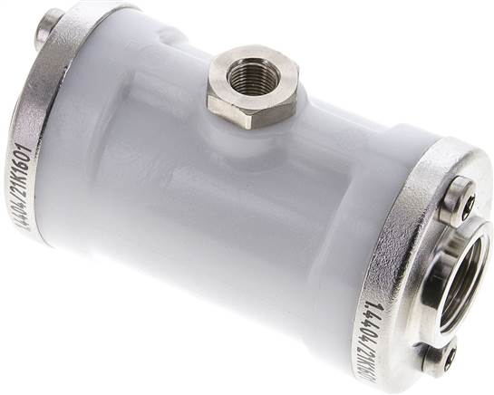 Partbase QVMC 12-AB Quetschventil, G 1/2", Aluminium