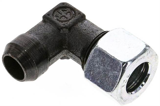 Partbase WAS 12 L Winkel-Anschweißverschraubung 12 L (M18x1,5), Stahl phosphatiert