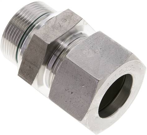 Partbase GE 30 SM ES ED Gerade Schneidringverschr. M 42x2-30 S (M42x2), 1.4571
