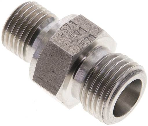 Partbase XGE 8 SR ES ED Gerade Schneidringverschr. G 1/4"-8 S (M16x1,5), ohne Mutter & Schneidring, 1.4571