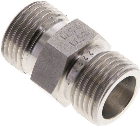 Partbase XG 10 S ES Gerade Schneidringverschraubung 10 S (M18x1,5), ohne Mutter & Schneidring, 1.4571