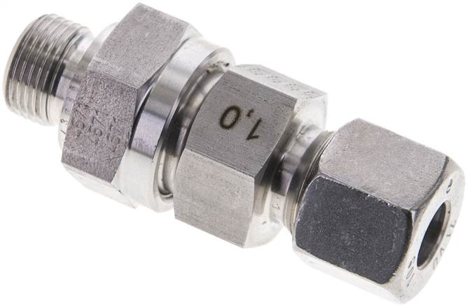 Partbase RHZ 10 SR ES Hydraulik-Rückschlagventil 10 S (M18x1,5)-G 3/8", 1.4571