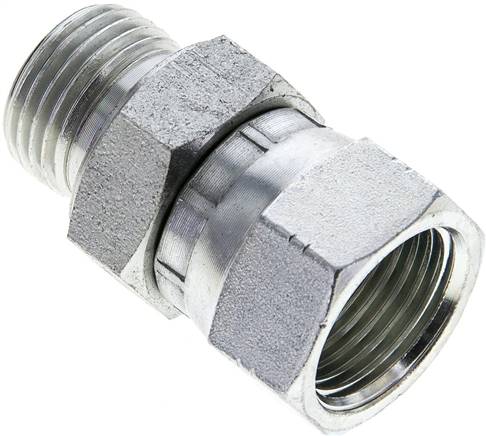 Partbase EV 7/8-12 Einstellb. Einschraubverschr. UNF 7/8"-14(IG)-G 1/2"(AG)