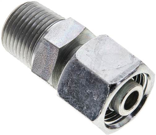 Partbase EVGE 10 SR NPT Einstellb. Schneidringverschr. 10 S-NPT 3/8", Stahl verzinkt