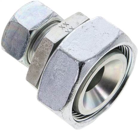 Partbase RED 42/22 L Reduziereinsatz 42 L-22 L (M30x2), Stahl verzinkt