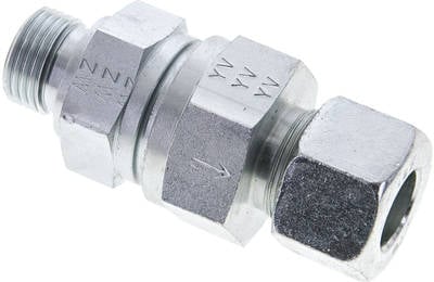 Partbase RHV 16 SR Hydraulik-Rückschlagventil 16 S (M24x1,5)-G 1/2", Stahl verzinkt