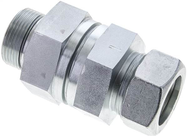 Partbase RHV 35 LR Hydraulik-Rückschlagventil 35 L (M45x2)-G 1-1/4", Stahl verzinkt