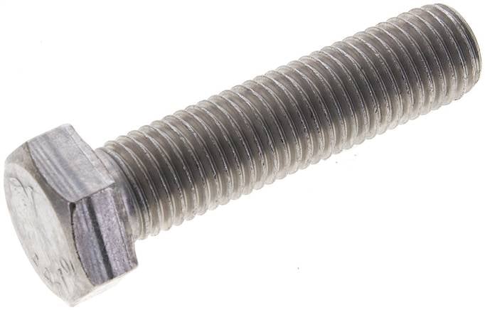 Partbase 933-M20X80 ES4A Sechskantschraube DIN 933, M 20x80, Edelstahl A4