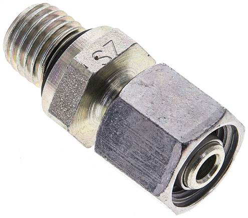 Partbase EVGE 8 LM Einstellb. Schneidringverschr. M 12x1,5-8 L, Stahl verzinkt