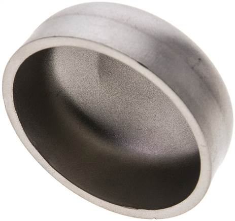 Partbase VK42,420 ESA4 Rohrkappe 42,4x2,0mm, 1.4541, ähnlich DIN 28011