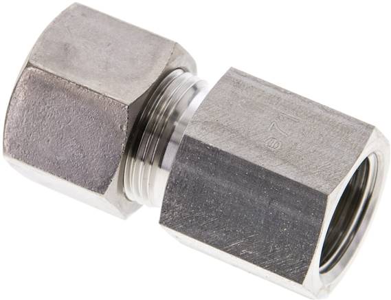 Partbase GAI 14 SR NC Aufschraub-Schneidringverschr. G 1/2"-14 S (M22x1,5), Klemmring 1.4571 (NC)