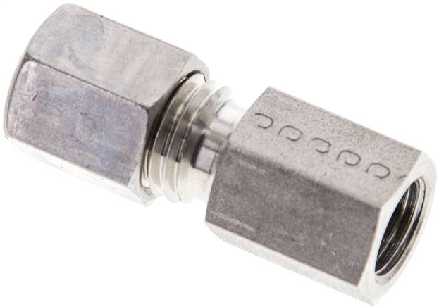 Partbase GAI 6 LM NC Aufschraub-Schneidringverschr. M 10x1-6 L (M12x1,5), Klemmring 1.4571 (NC)