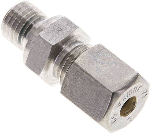 Partbase GE 6 SM NC ED Gerade Schneidringverschr. M 12x1,5-6 S (M14x1,5), Klemmring 1.4571 (NC)