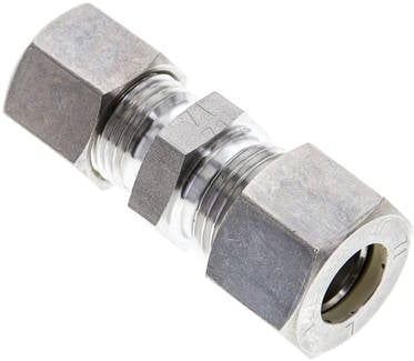 Partbase GR 12/10 L NC Reduzierverschraubung 12 L (M18x1,5)-10 L (M16x1,5), Klemmring 1.4571 (NC)