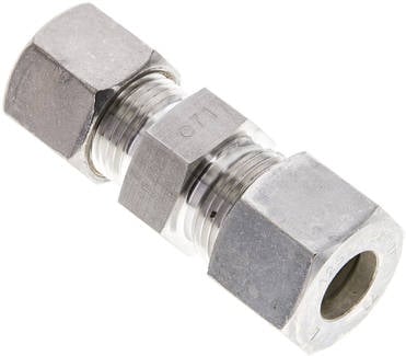 Partbase GR 12/10 S NC Reduzierverschraubung 12 S (M20x1,5)-10 S (M18x1,5), Klemmring 1.4571 (NC)