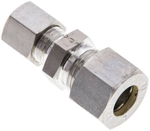 Partbase GR 12/8 L NC Reduzierverschraubung 12 L (M18x1,5)-8 L (M14x1,5), Klemmring 1.4571 (NC)