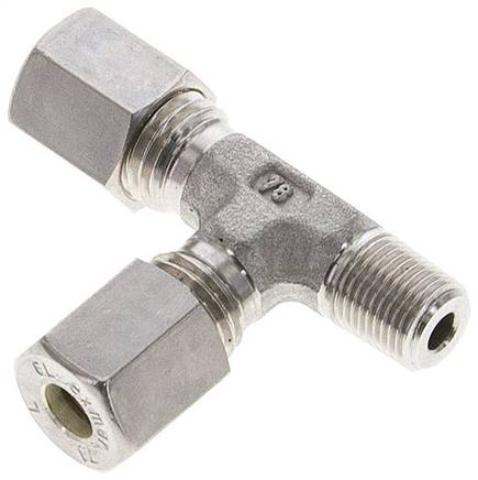 Partbase LE 6 LR NC LE-Schneidringverschraubung R 1/8"-6 L (M12x1,5), Klemmring 1.4571 (NC)