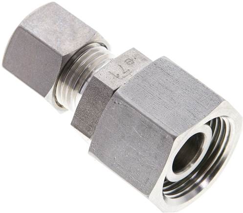Partbase RED 15/10 L NC Reduziereinsatz 15 L-10 L (M16x1,5), Klemmring 1.4571 (NC)