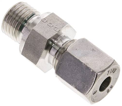 Partbase GE 6 SM M14 ES ED Gerade Schneidringverschr. M 14x1,5-6 S (M14x1,5), 1.4571