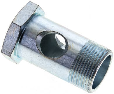 Partbase 891 2000 Hohlschraube 1-fach, M 26x1,5, Stahl verzinkt