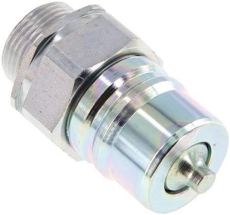 Partbase 432032.6 Steckkupplung ISO7241-1A, Stecker Baugr.6, 22 L (M30x2)