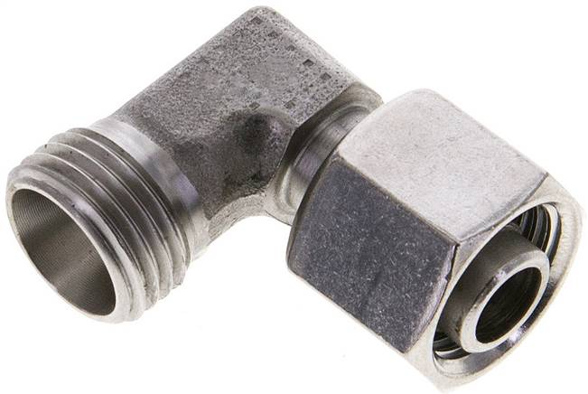 Partbase XEVW 10 L ES Einstellb. Winkel-Schneidringverschr. 10 L (M16x1,5), ohne Mutter & Schneidring, 1.4571
