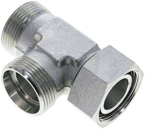 Partbase XEL 28 L Einstellb. L-Schneidringverschraubung 28 L (M36x2), ohne Mutter & Schneidring, Stahl verzinkt